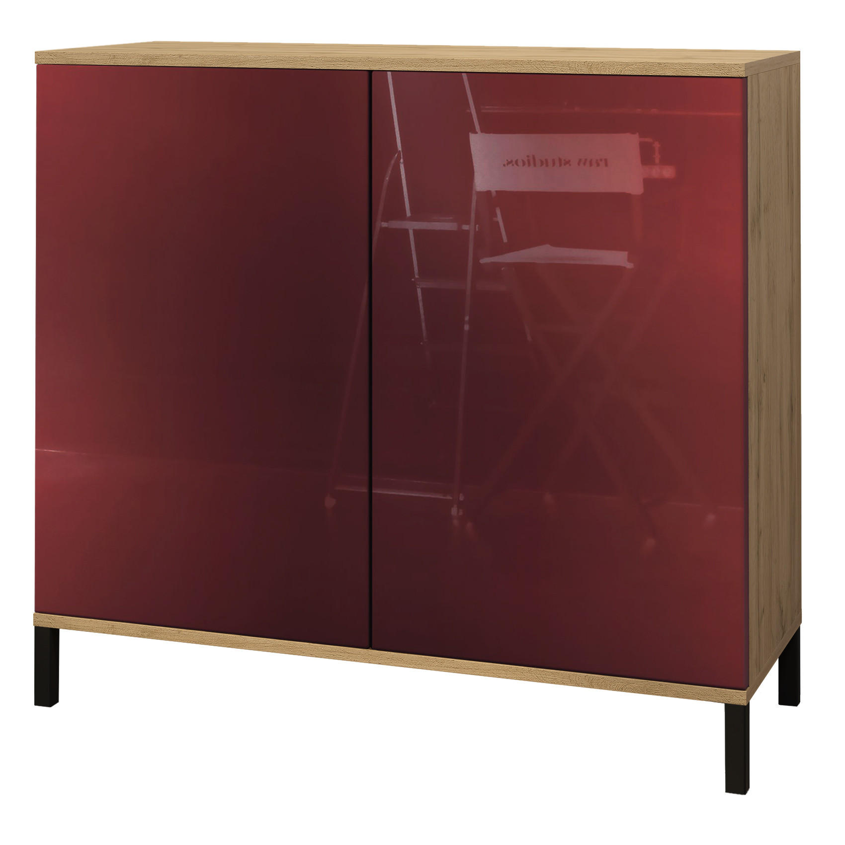 Vladon Kommode Bordeaux 92.5x83.5x35 cm