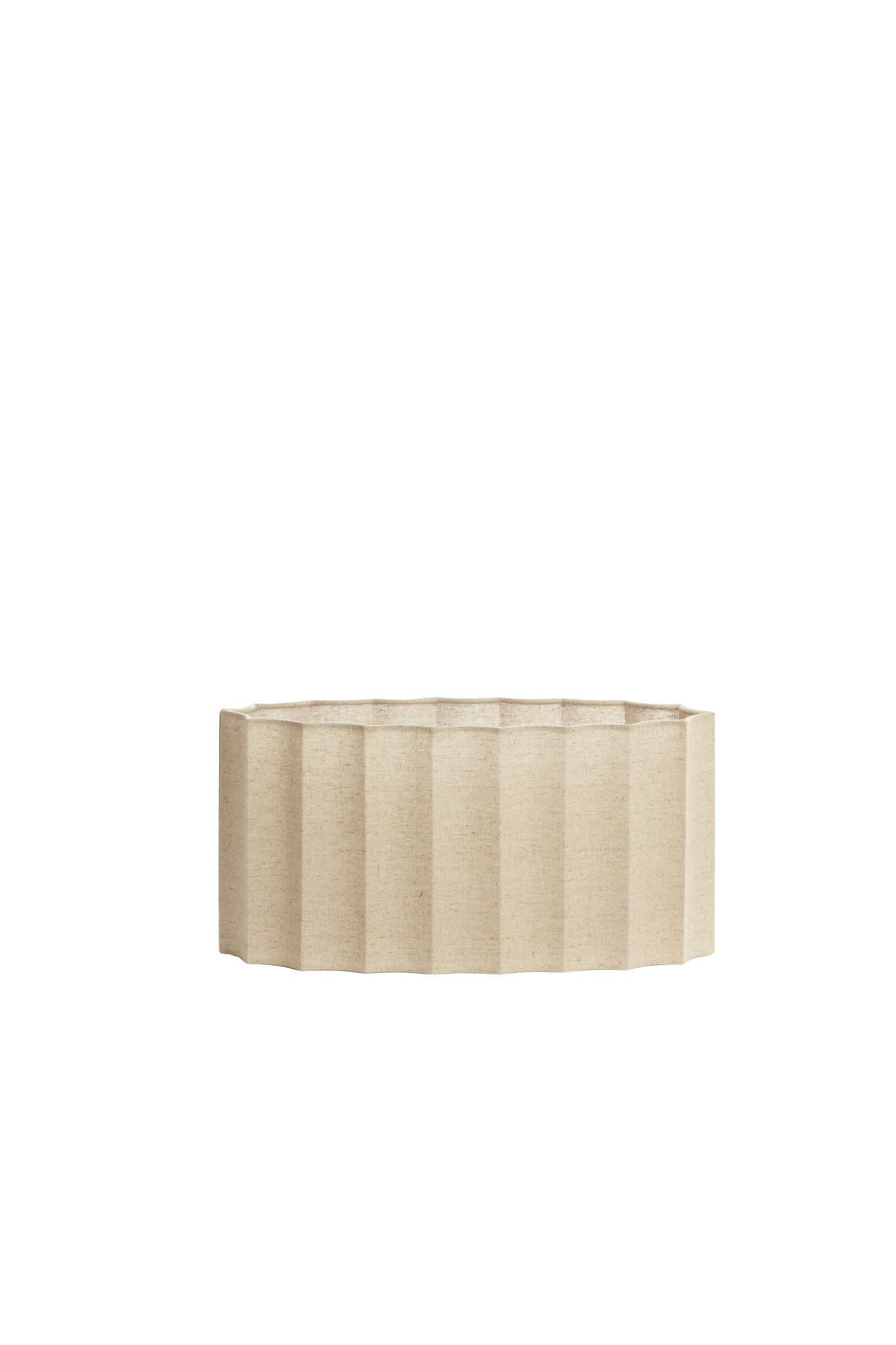 LAMPENSCHIRM Disli Braun 38/17,5/19 cm - Braun, Textil (38/17.5/19cm) - Light & Living