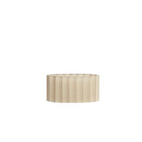 LAMPENSCHIRM Disli Braun 38/17,5/19 cm - Braun, Textil (38/17.5/19cm) - Light & Living