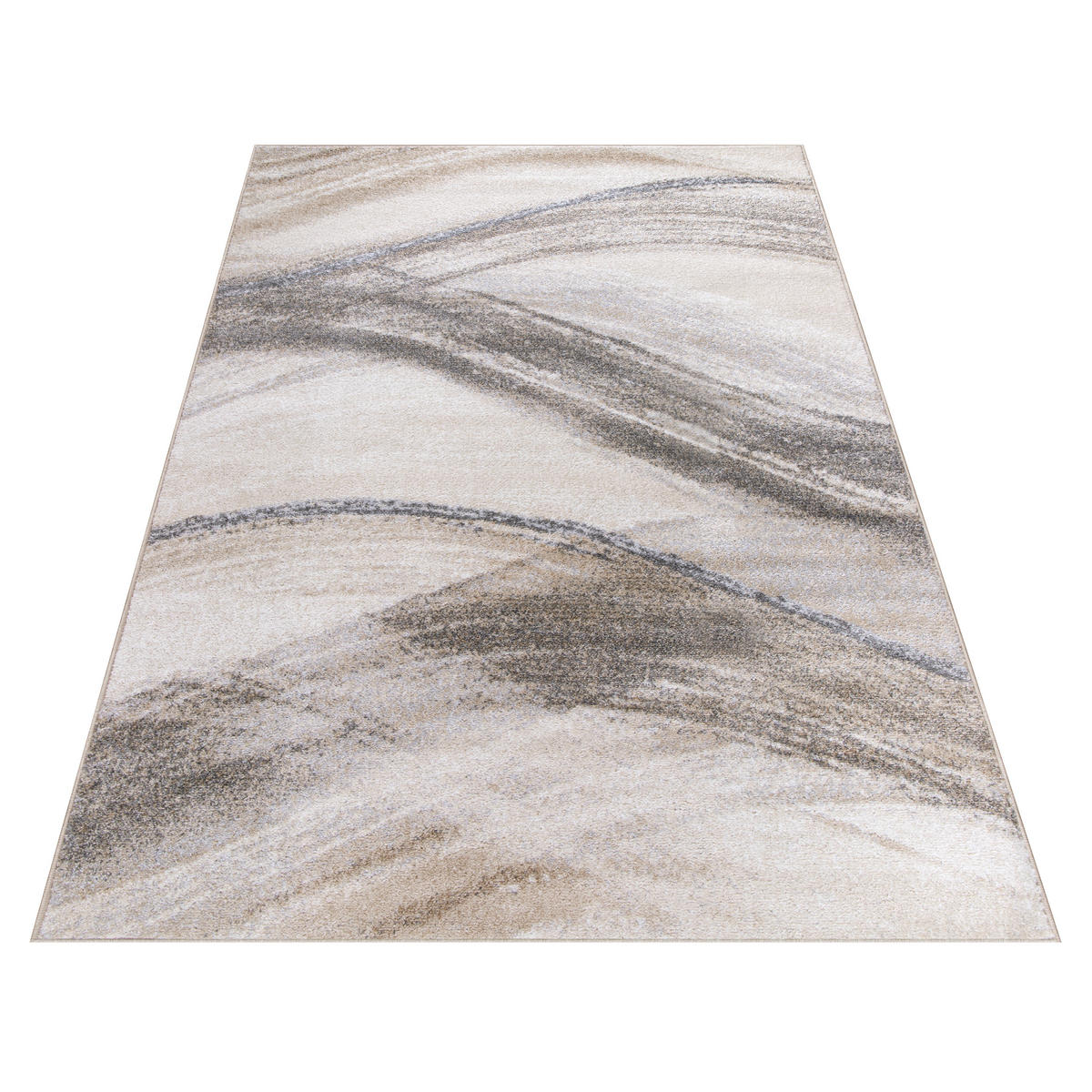 KURZFLORTEPPICH 200/280 cm Fiesta 127 - Beige/Hellgrau, Textil (200/280cm) - Paco Home