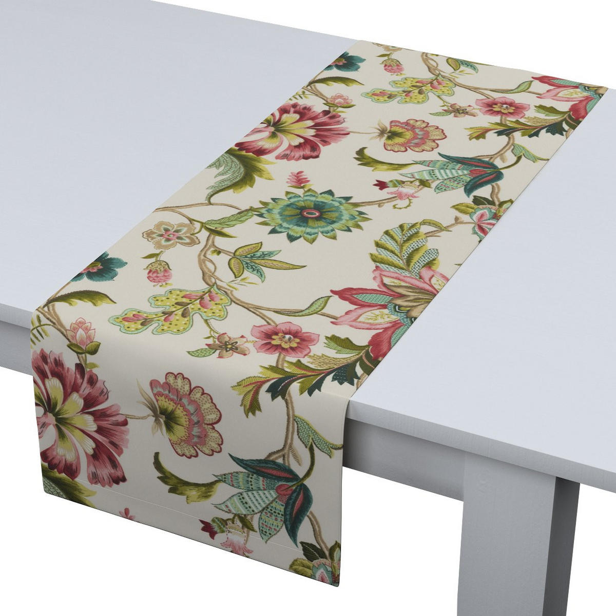 TISCHLÄUFER Londres, bunt, 40x130 cm - Multicolor, Textil (40/130cm) - Dekoria