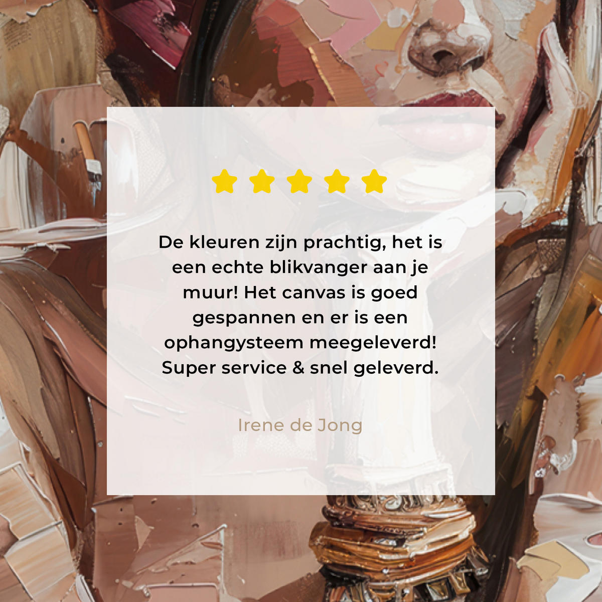 LEINWANDBILD Frau - Lackierung - Porträt - Modern Deko Groß 90x140 cm - Altrosa, Textil (90/140cm) - MuchoWow