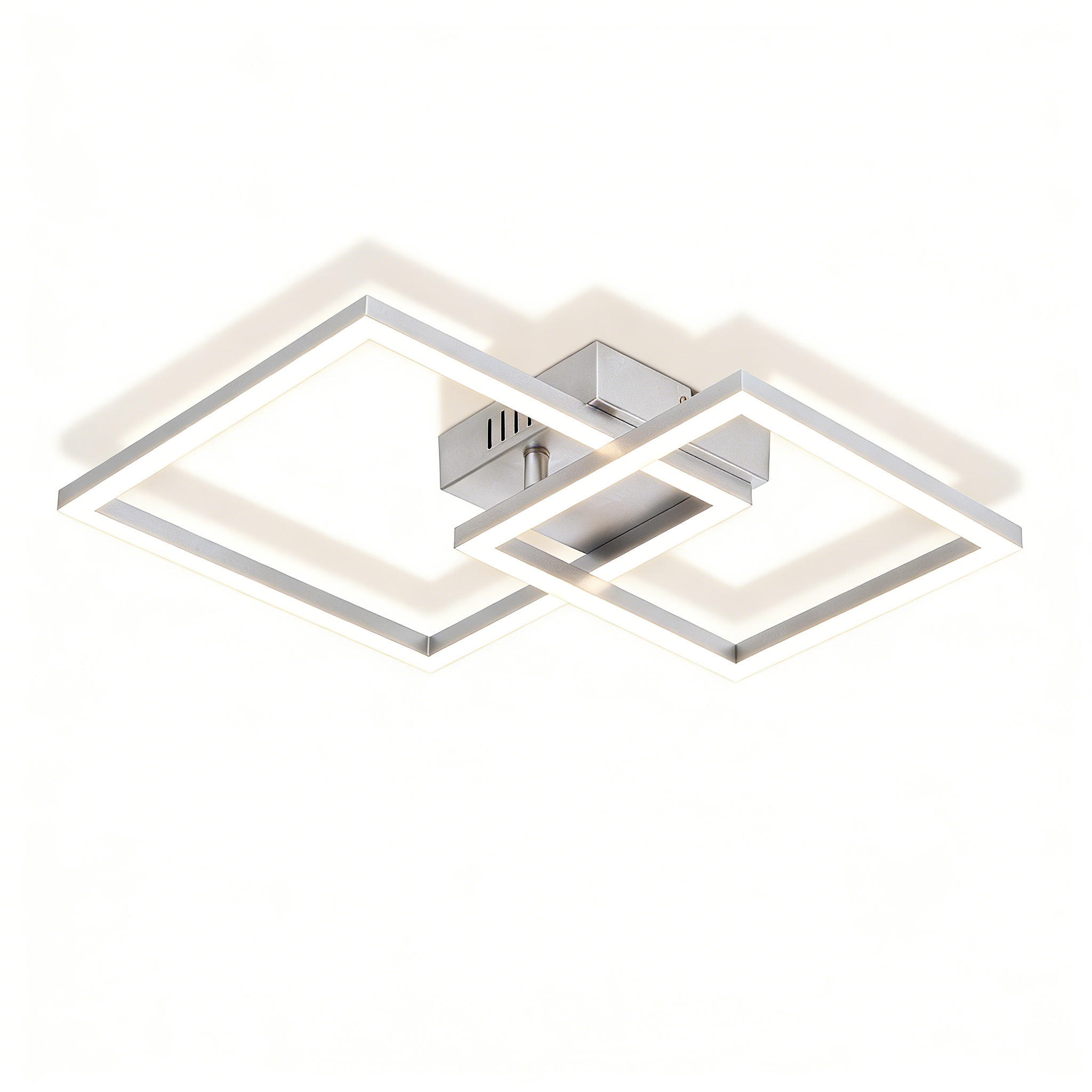 ZMH Led Silber 34.5x6.7x34.5 cm
