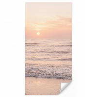 TAPETE - Sonne - Strand - Rosa - 160x300 cm - Hellrosa, Papier (160/300cm) - OnlyWow