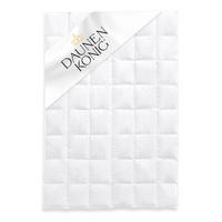 GANZJAHRESDECKE QUEEN "fein und weich" 50% Gänsedaunen medium - Weiß, Naturmaterialien/Textil (135/200cm) - Daunenkönig