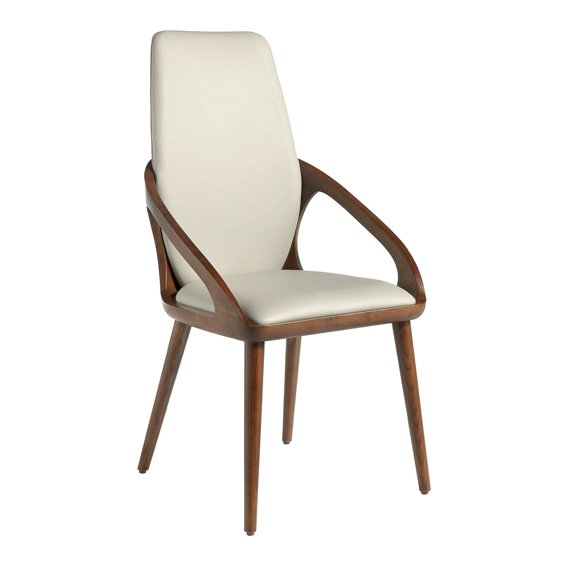 Angel Cerda Stuhl Creme 52x100x62 cm