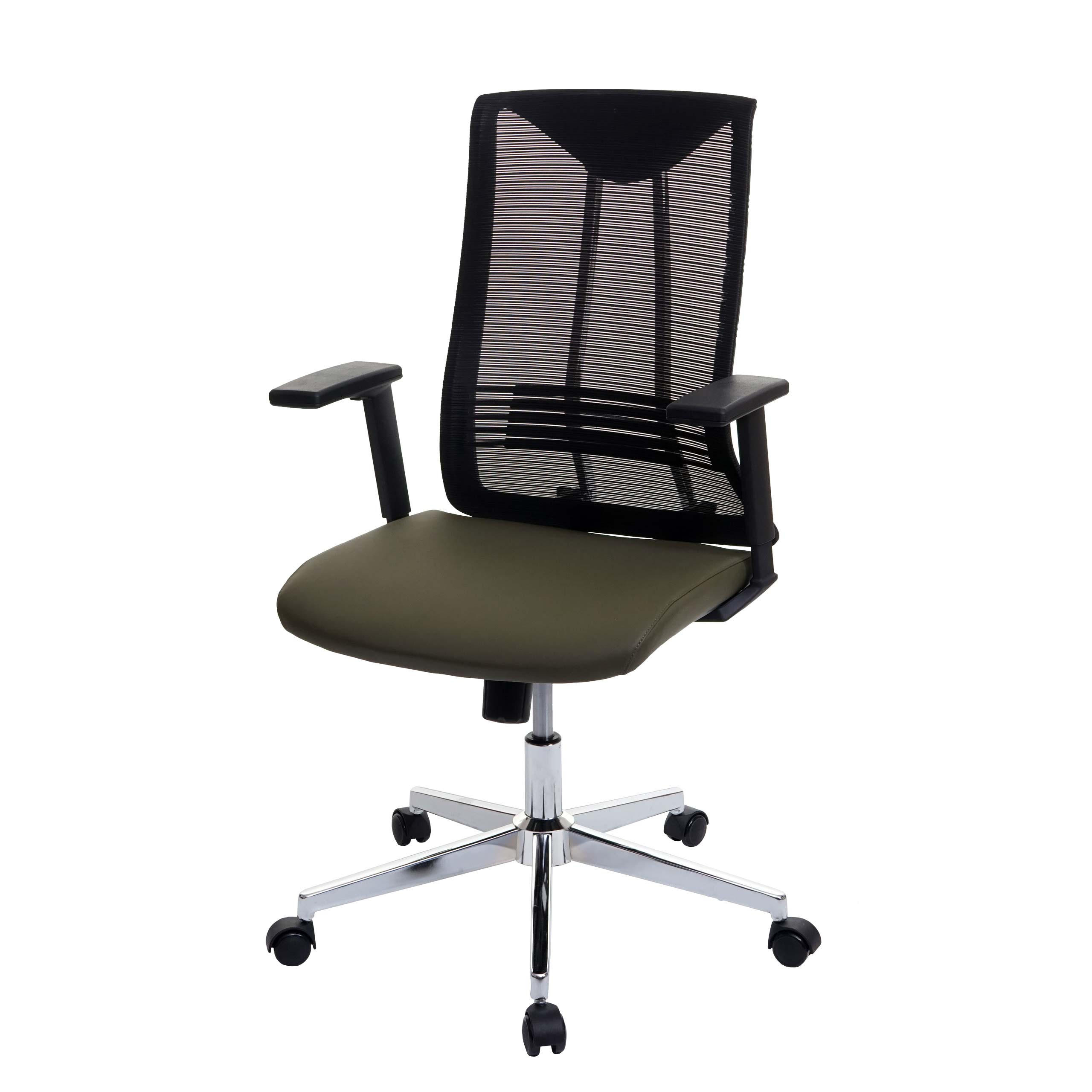 BÜROSTUHL Grün - Grün, Textil (65/110/66cm) - MCW