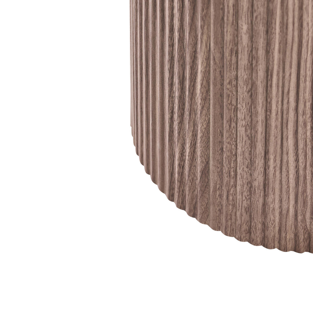 BEISTELLTISCH Keramik Braun Dora - Weiß, Keramik (45/45/50cm) - Beliani