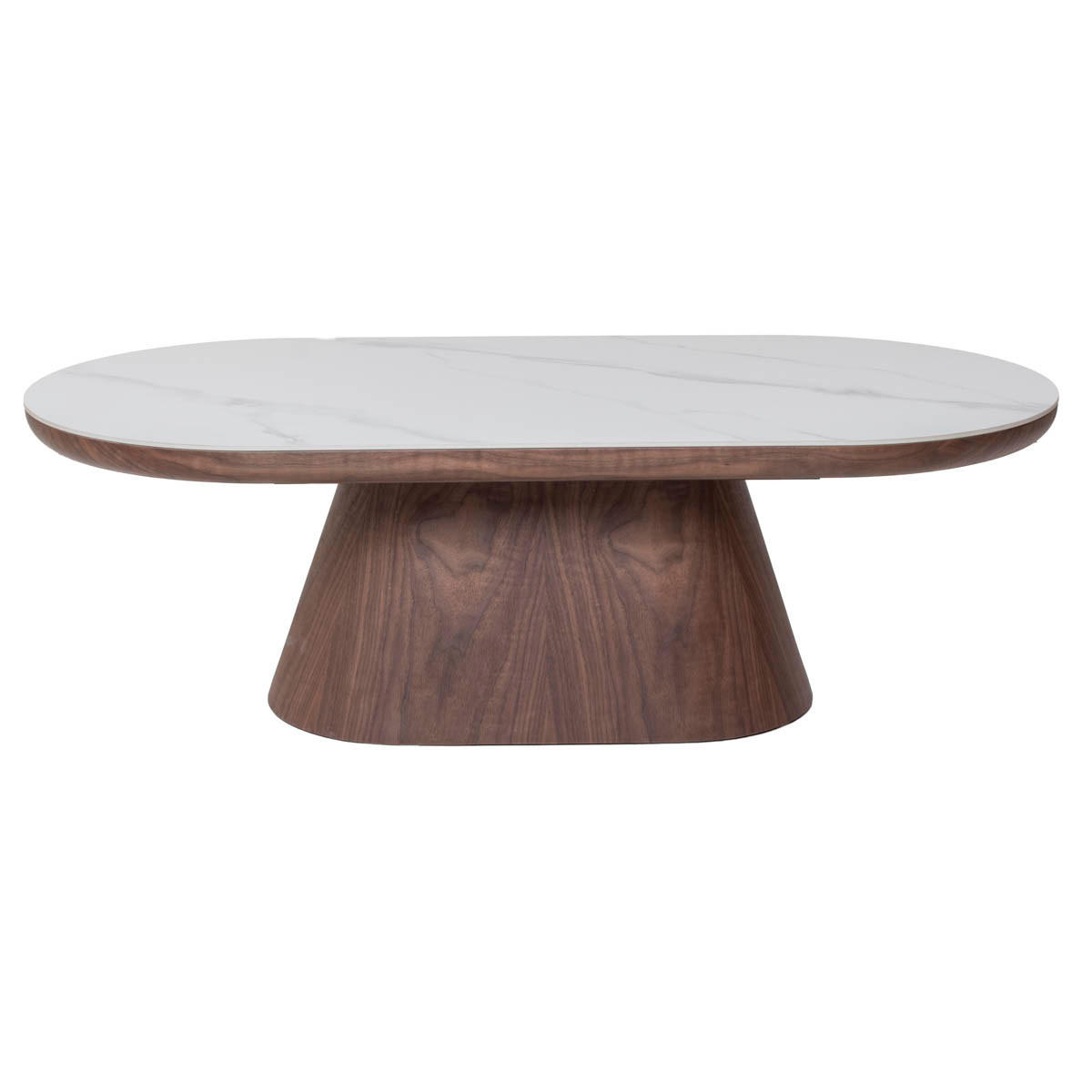 COUCHTISCH aus Keramik 120x60x38cm, dunkelbraun - Dunkelbraun, Holz (120/60/38cm) - Giga Meubel