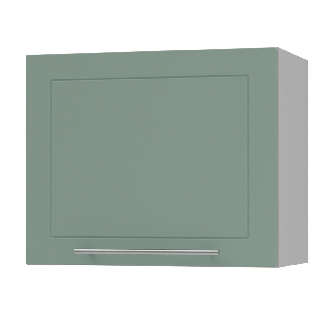 Feldmann-Wohnen Klapphängeschrank Mintgrün, Grau 60x50x32.5 cm