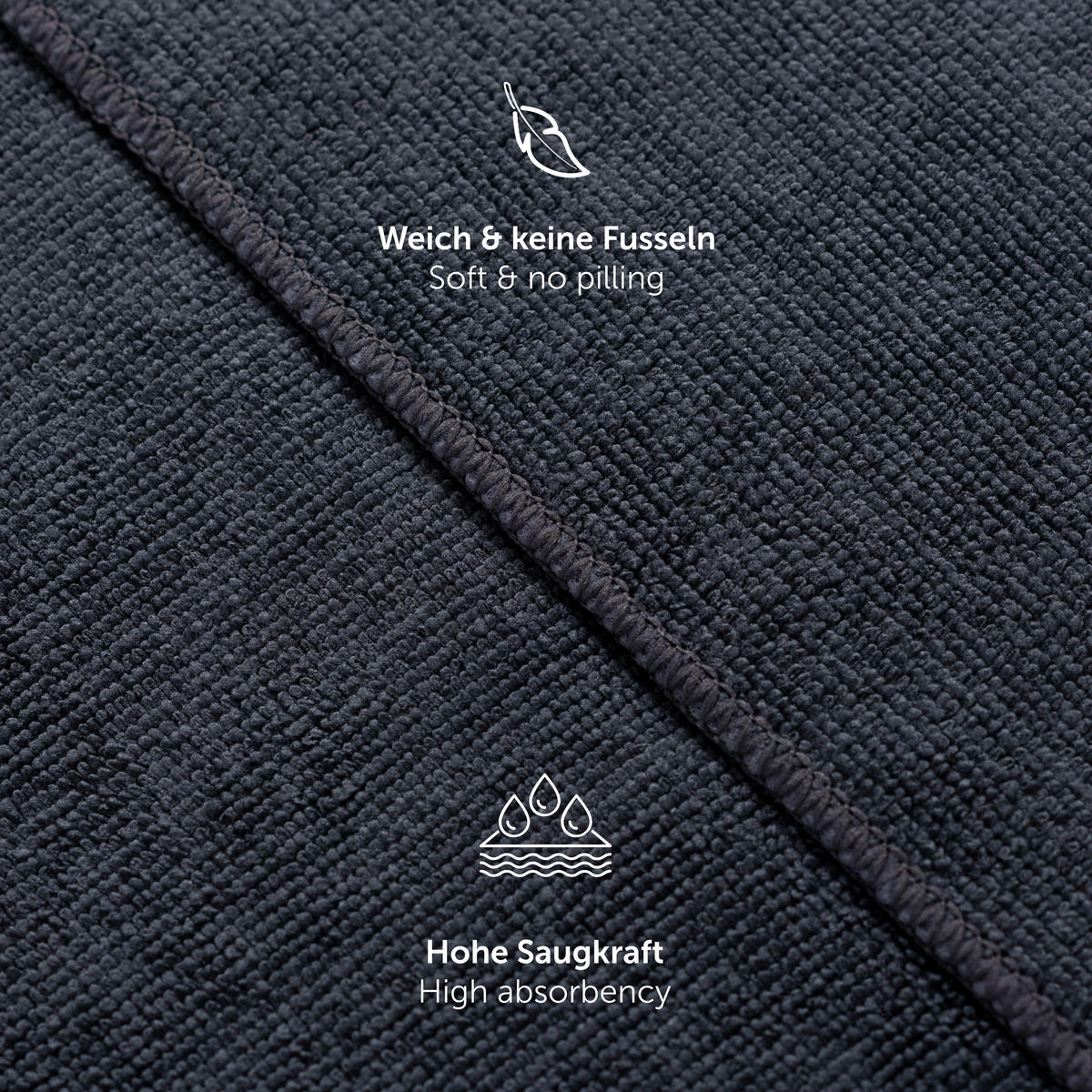 GESCHIRRTÜCHER 24er-Set 30/40 cm, 90% Polyester & 10% Polyamid, Gelb - Gelb, Textil (40/30cm) - Blumtal