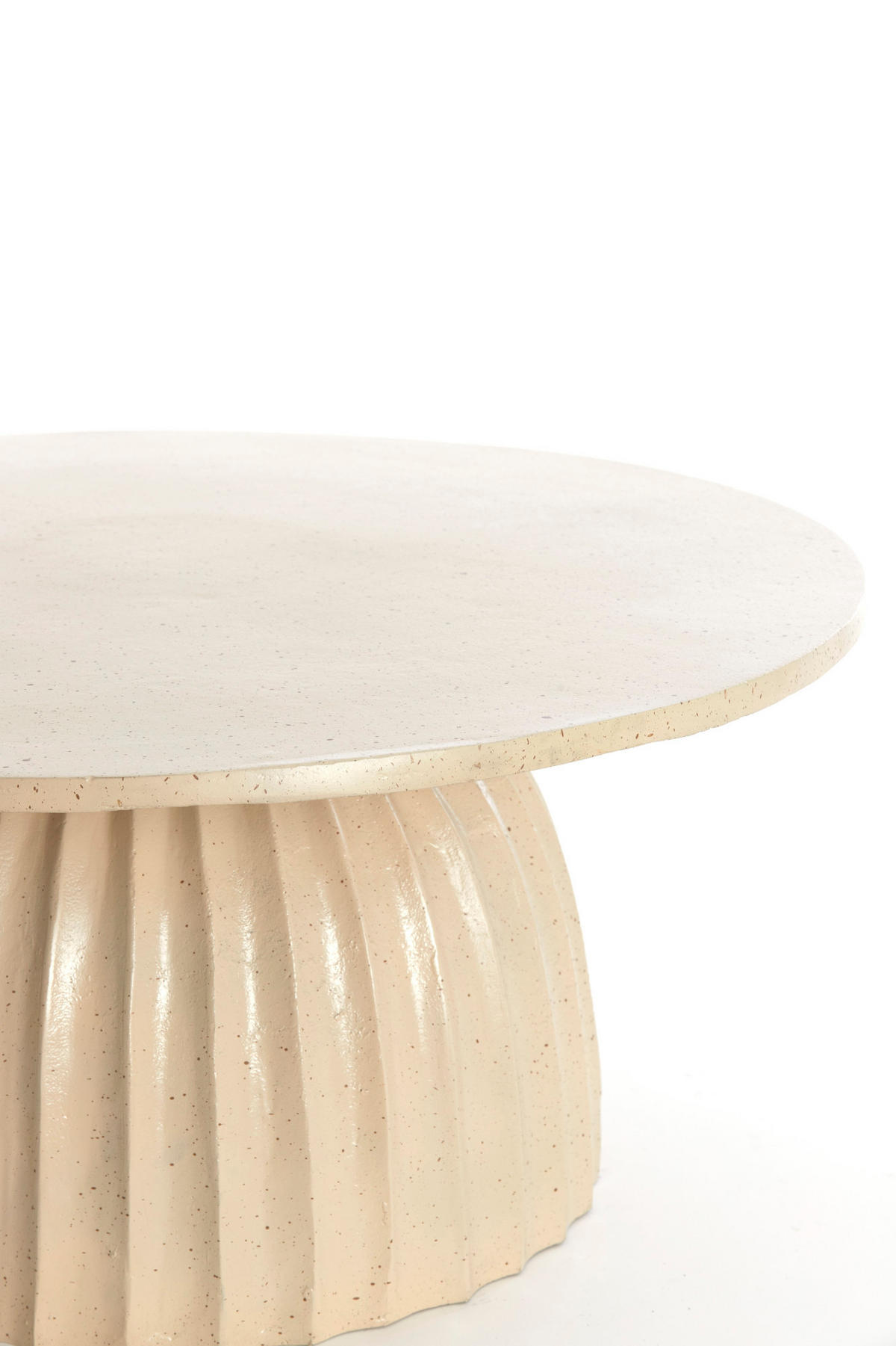 BEISTELLTISCH Veglia Braun Ø70/33,5 cm - Braun, Metall (70/70/33.5cm) - Light & Living