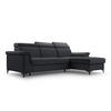 ECKSOFA VERMO ANTHRAZIT - Anthrazit, Textil (252/170cm) - Luxkor24