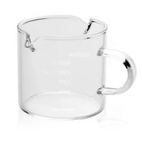 MESSBECHER Glas 100 ml mit Skala - Transparent, Glas (0.1L)