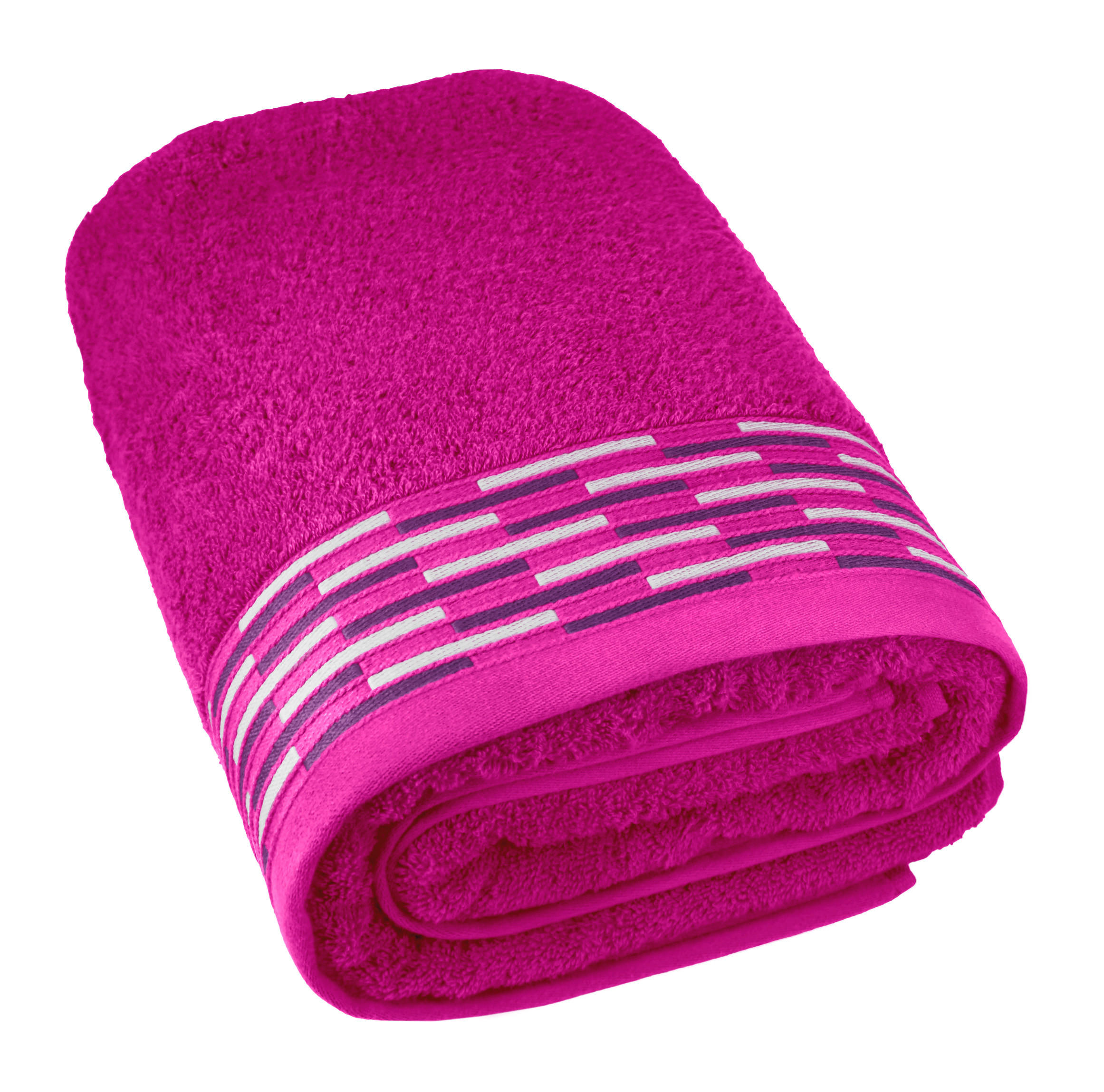 SAUNATUCH Lugano Purpur 80x200 cm - Pink, Textil (80/200cm) - Lashuma