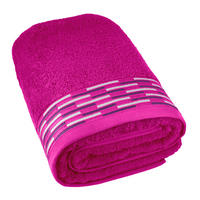 SAUNATUCH Lugano Purpur 80x200 cm - Pink, Textil (80/200cm) - Lashuma