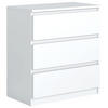 KOMMODE 70 Weiß 70x39x78,5 cm - Weiß, Holzwerkstoff (70/78.5/39cm) - Mobelsta
