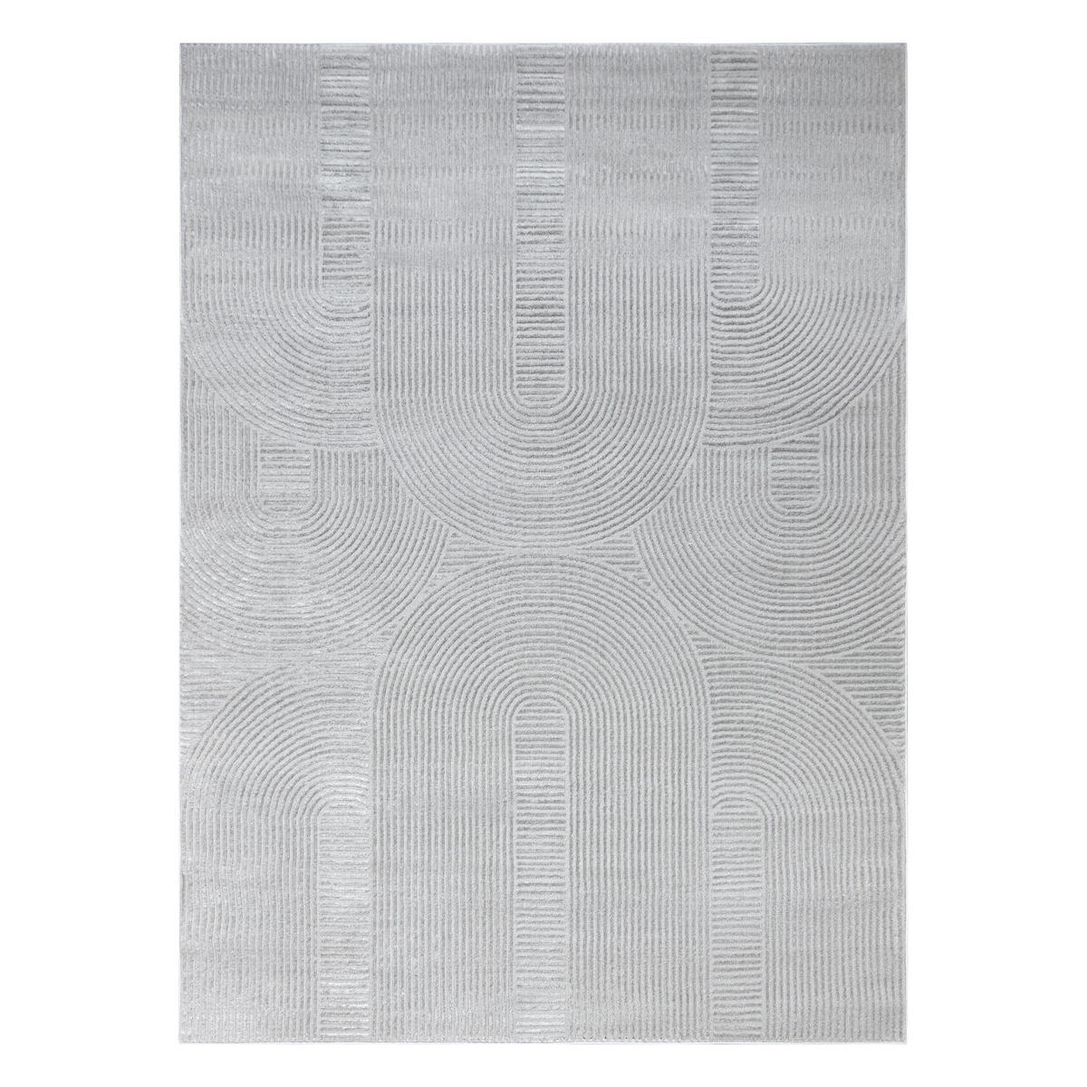 TEPPICH Balance 140/190 cm - Grau, Textil (140/190cm) - rugsX