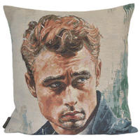 KISSENHÜLLE STARS - Beige/Multicolor, Textil (45/45cm) - Yve! decoration