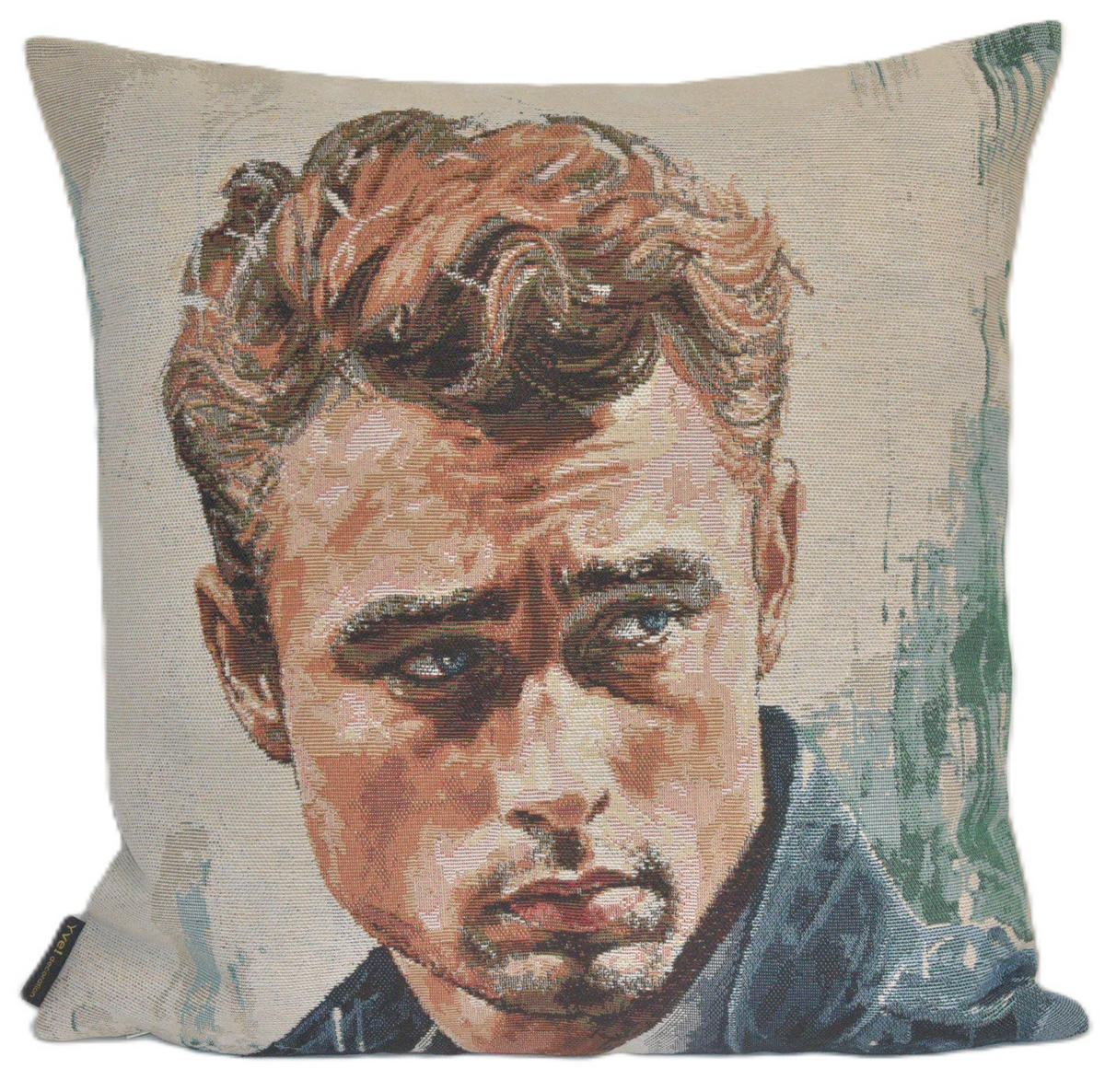 KISSENHÜLLE STARS - Beige/Multicolor, Textil (45/45cm) - Yve! decoration