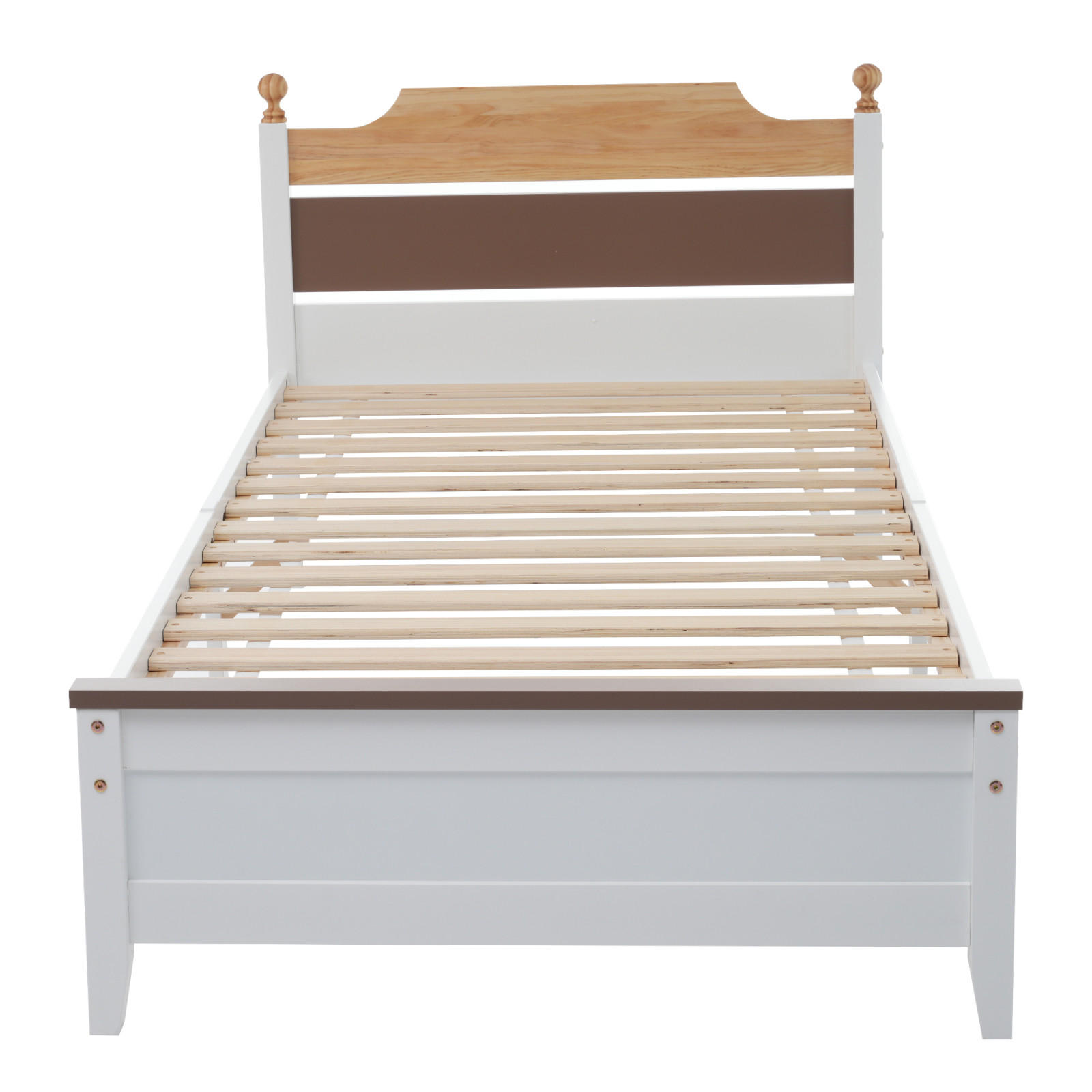 Fortuna Lai Bett Weiß 90x200 cm