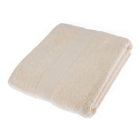 SAUNATUCH Essential creme 100/180 cm - Creme, Textil (100/180cm) - Homescapes