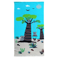 MIKROFASER-STRANDTUCH Kind Swing - Blau, Textil (70/140cm) - LE COMPTOIR DE LA PLAGE
