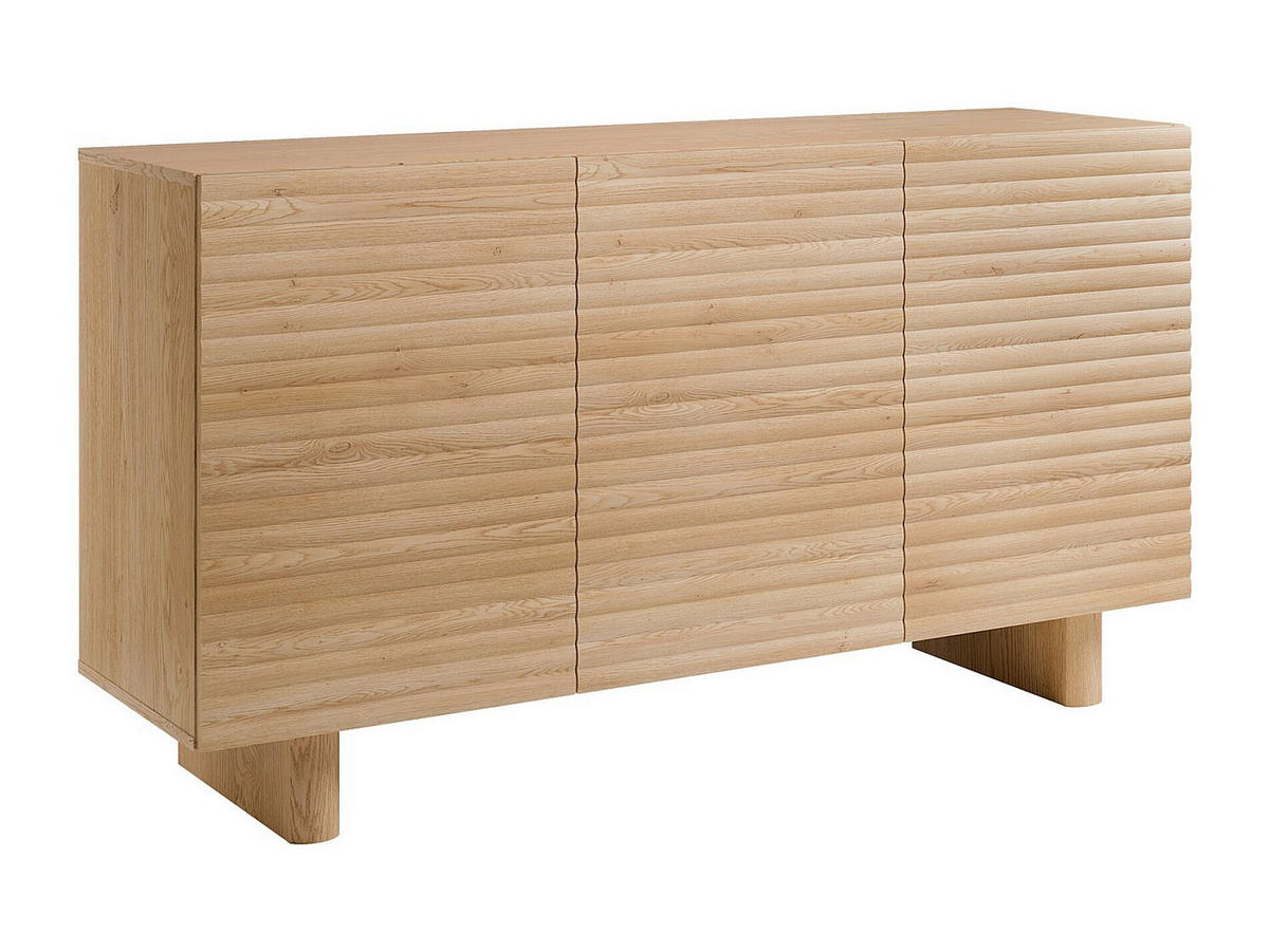 SIDEBOARD - 150cm x 41.8cm - MDF - naturfarben hell - LUDIMA - Naturfarben, Holz (150/81.3/41.8cm) - Vente-Unique
