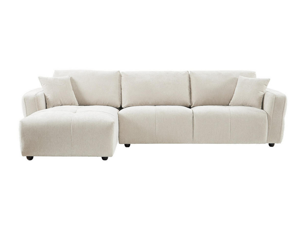 SOFA ohne Schlafmöglichkeit - -Sitzer - Stoff - Beige - - Beige, Textil (296/85/157cm) - Vente-Unique