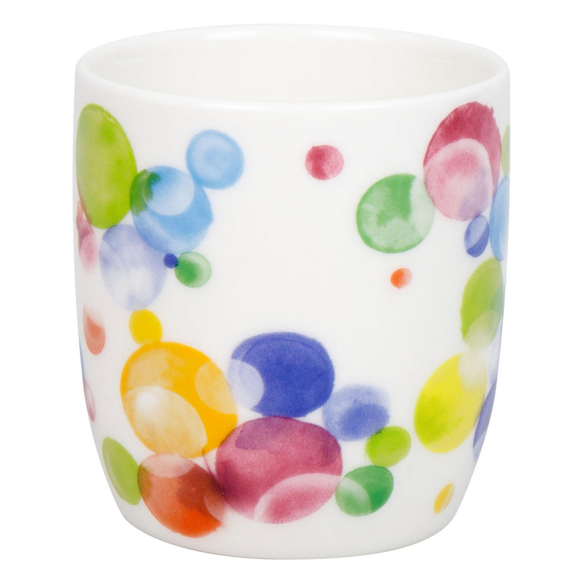 KAFFEEBECHER Colourful Cast Bubbles - Naturfarben, Keramik (0.23L) - Könitz