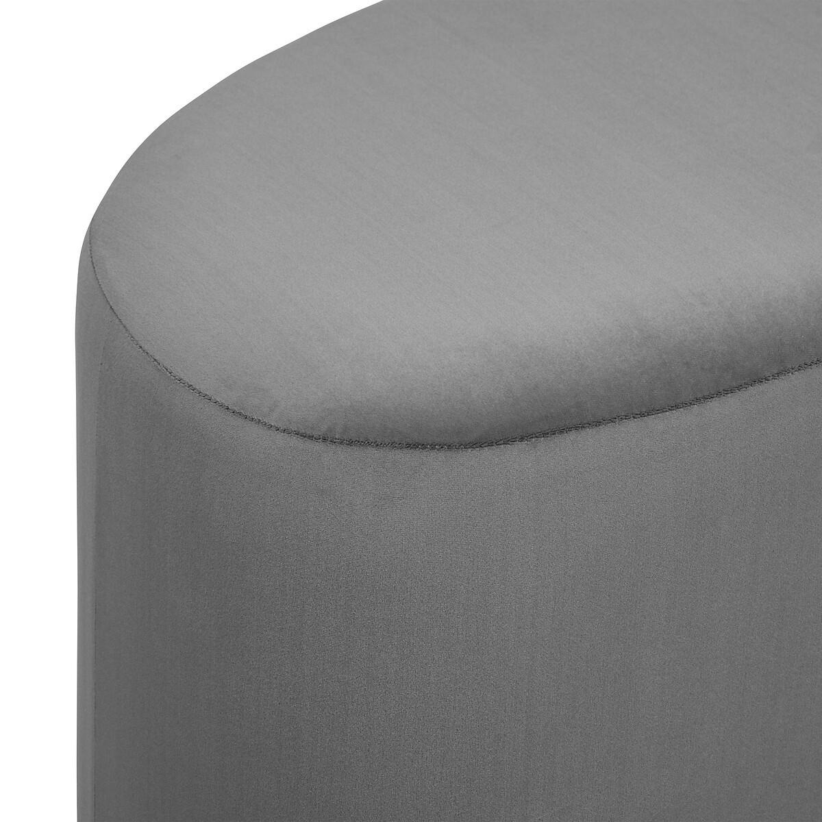 SITZBANK Samt Malone 98/51/35 cm - Grau, Holzwerkstoff (51/35/98cm) - Atmosphera Createur d´interieur