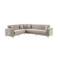 ECKSCHLAFSOFA Pasadena Beige - Langer Schenkel Rechts - Beige, Holzwerkstoff/Kunststoff (245/315cm)