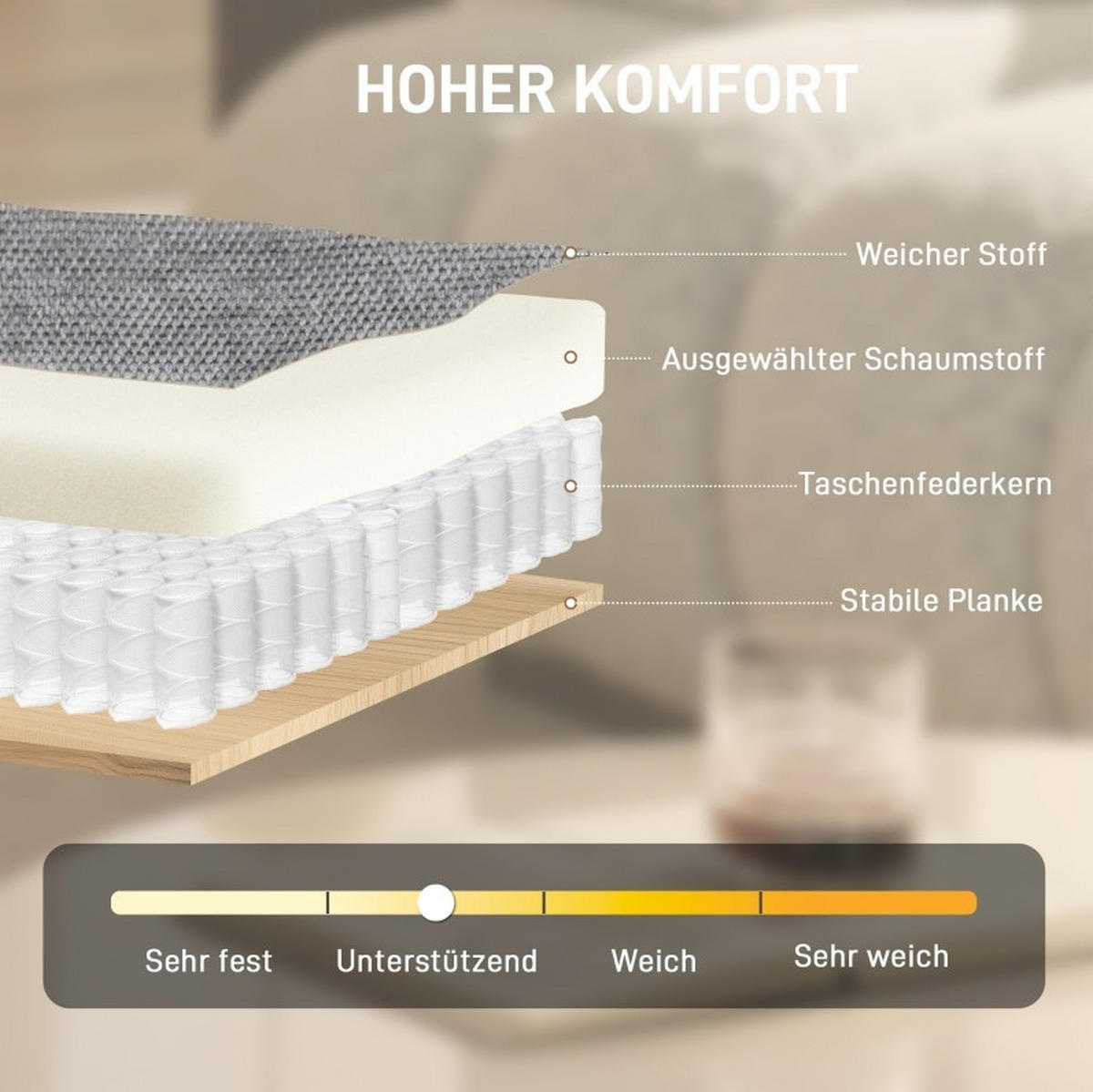 SESSEL 87/70/84 cm hellgrau aus Chenille und Metall mit 360°-Drehung - Hellgrau, Metall (70/84/87cm) - OKWISH