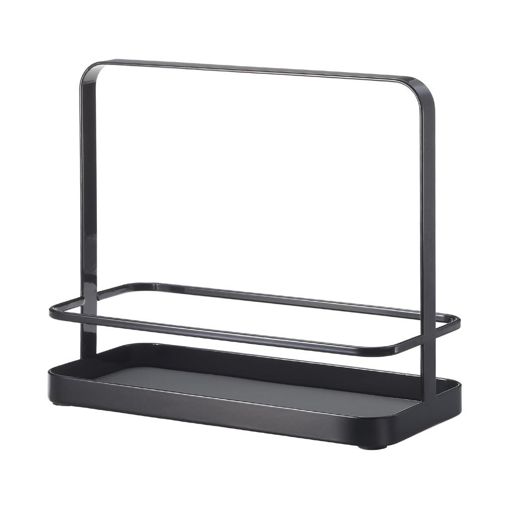 GEWÜRZREGAL Tower Schwarz - Schwarz, Metall (10/18/21cm) - Yamazaki
