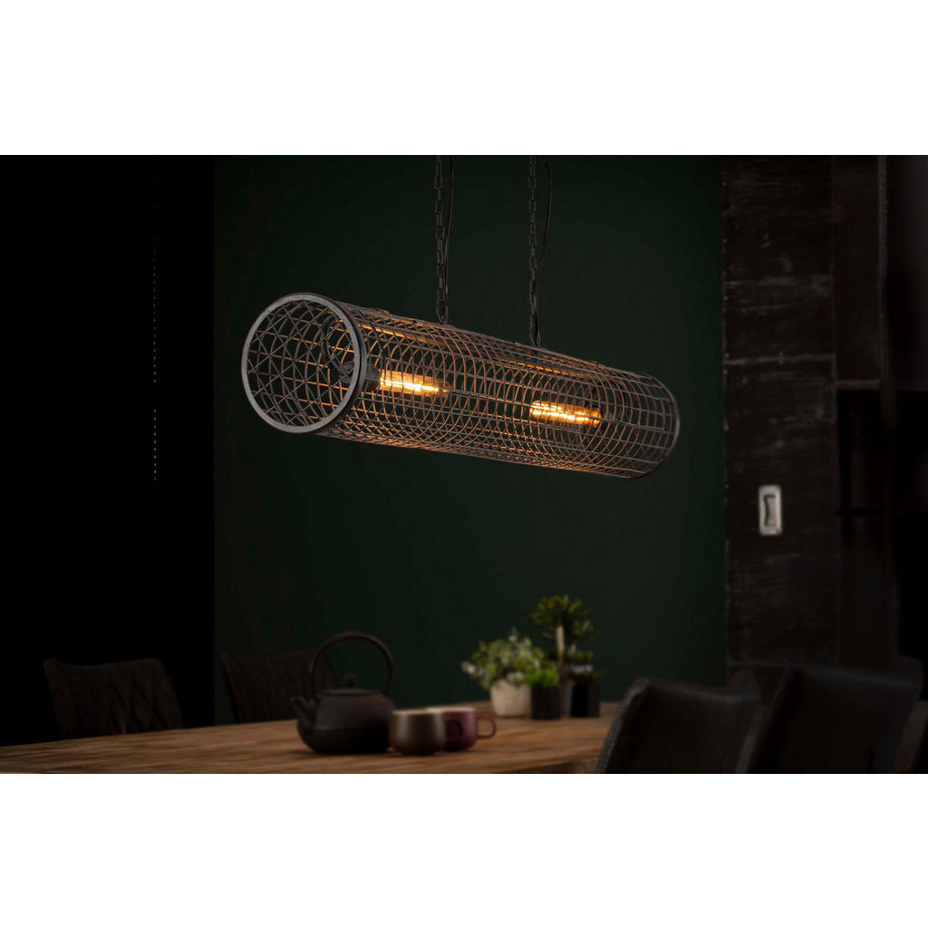 Thumbnail - Kawola Hängelampe, Schwarz, Glas, 130x150x20 cm, Lampen & Leuchten, Innenbeleuchtung, Hängelampen, Pendelleuchten