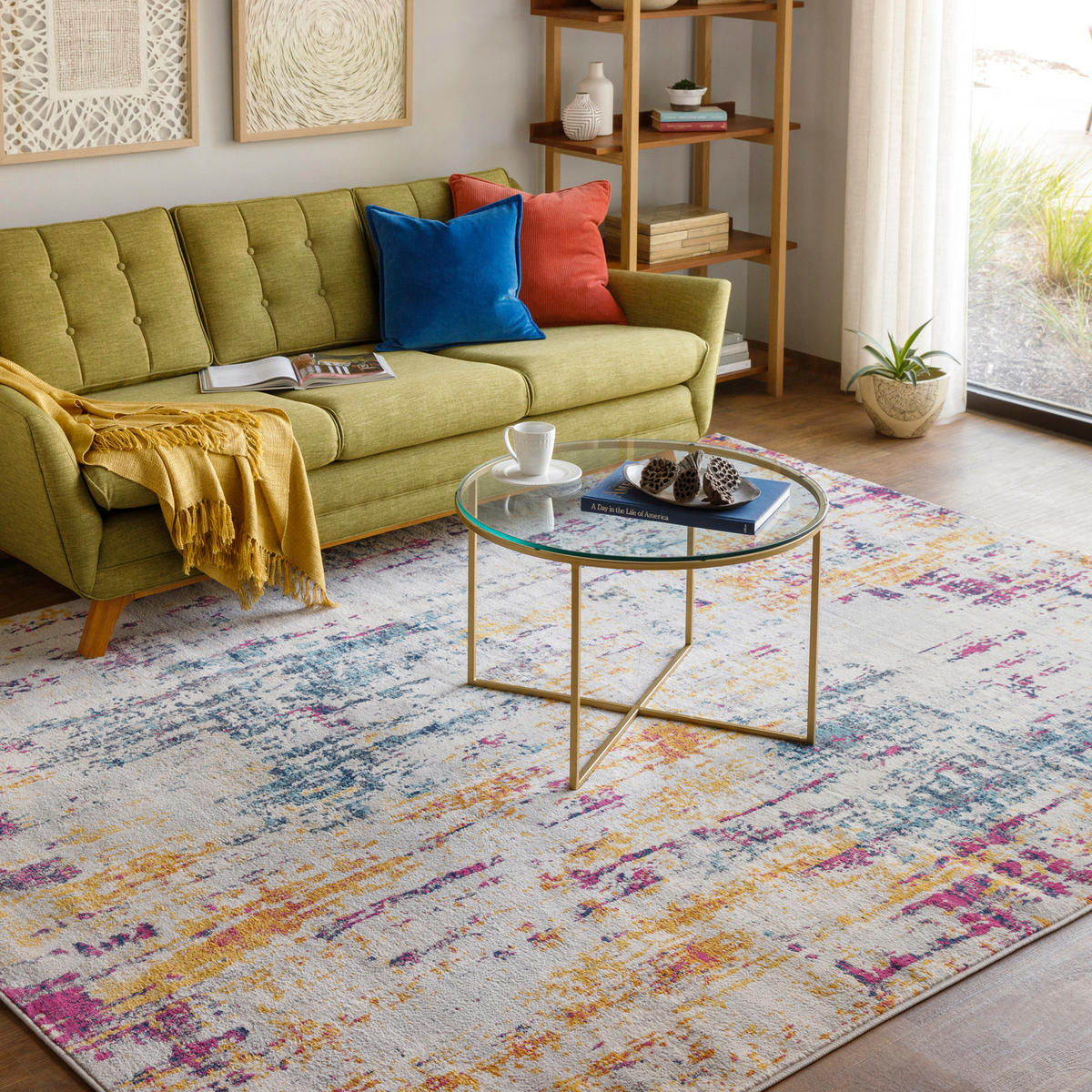 KURZFLORTEPPICH 200/275 cm Mehrfarbig - Multicolor, Naturmaterialien/Textil (200/275cm) - LIVABLISS