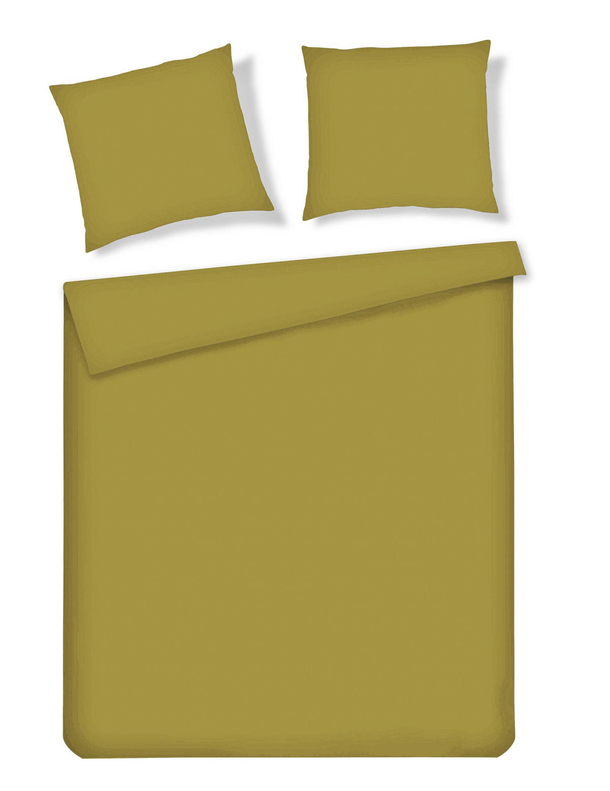 BETTWÄSCHE Micros - Grün, Textil (200/220cm) - home&you