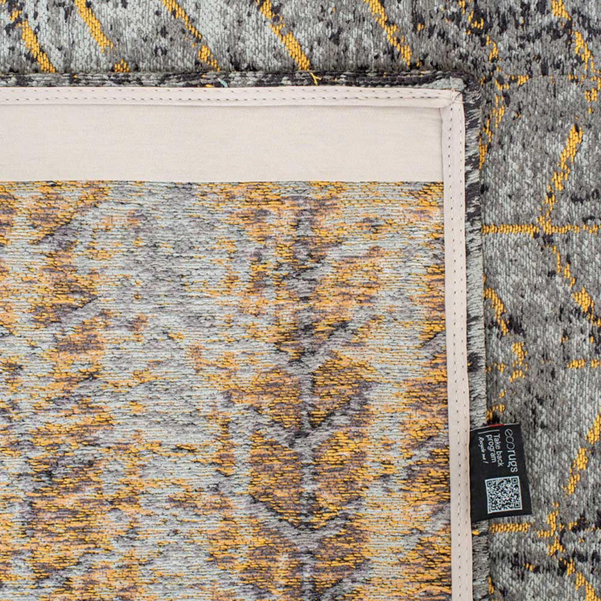 TEPPICH Broadway Glitter Mad Men Jacob's Ladder 280/390 cm - Schwarz, Naturmaterialien/Textil (280/390cm) - Louis De Poortere