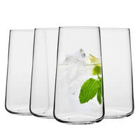 LONGDRINKGLÄSER Infinity, 4er-Set, 600 ml - Transparent, Glas (0.6L) - Krosno Glass