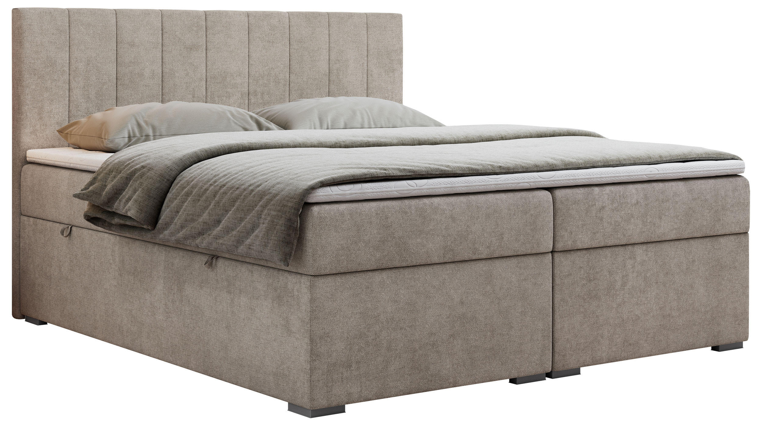 MKS Boxbett Beige 180x200 cm