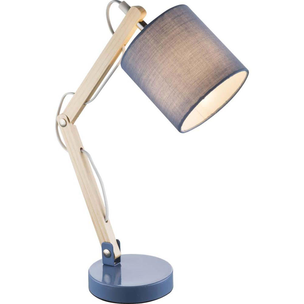 Globo Lighting Tischlampe Blau 13x44x40 cm