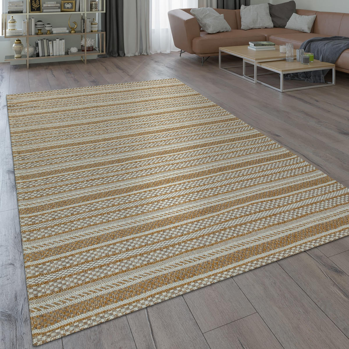 KURZFLORTEPPICH 80/150 cm Varadero 464 - Multicolor, Naturmaterialien (80/150cm) - Paco Home