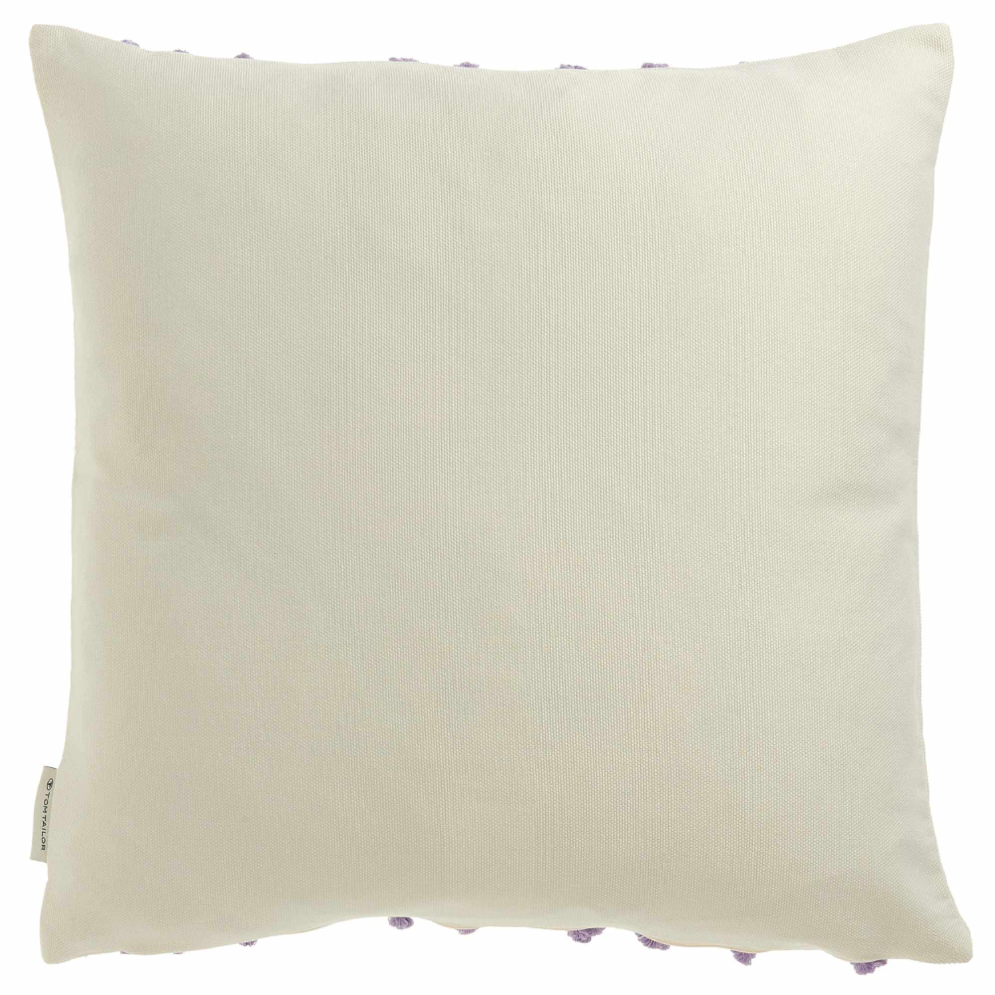 ZIERKISSENHÜLLE WAVY - Lila, Textil (45/45cm) - Tom Tailor