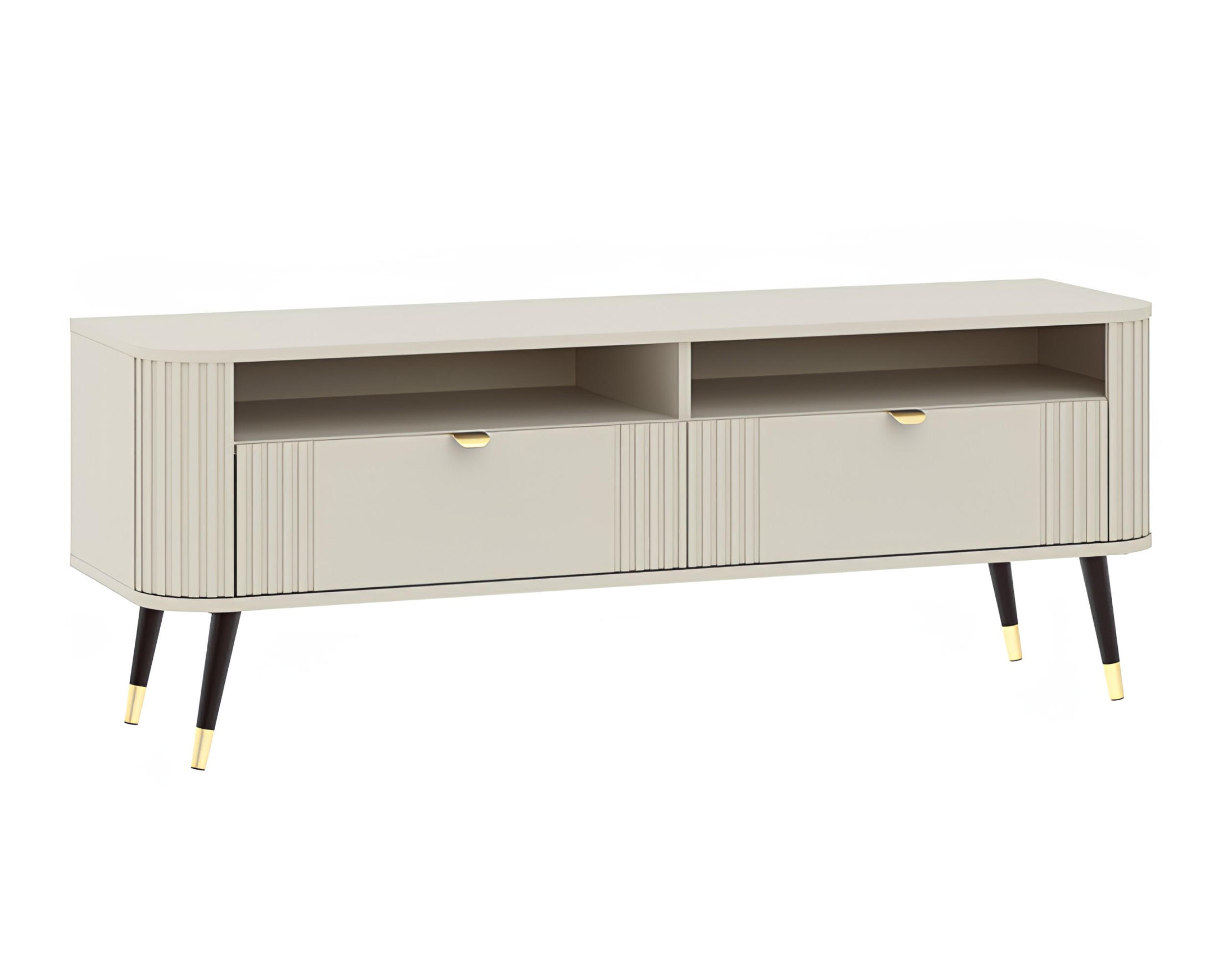 TV-SCHRANK, Kaschmir, 138,2 x 40 x 52,6 cm - Kaschmir, Holzwerkstoff (138.2/52.6/40cm) - 3XE LIVING