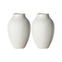 VASEN Alsta Weiß 19 cm 2er Set - Weiß, Keramik (19cm) - Ritzenhoff Breker