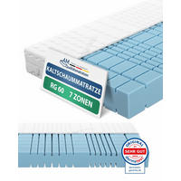 KALTSCHAUMMATRATZE 180/200 cm H2 - 19cm Höhe & Tencel Bezug - Weiß, Textil (180/200cm) - AM Qualitätsmatratzen