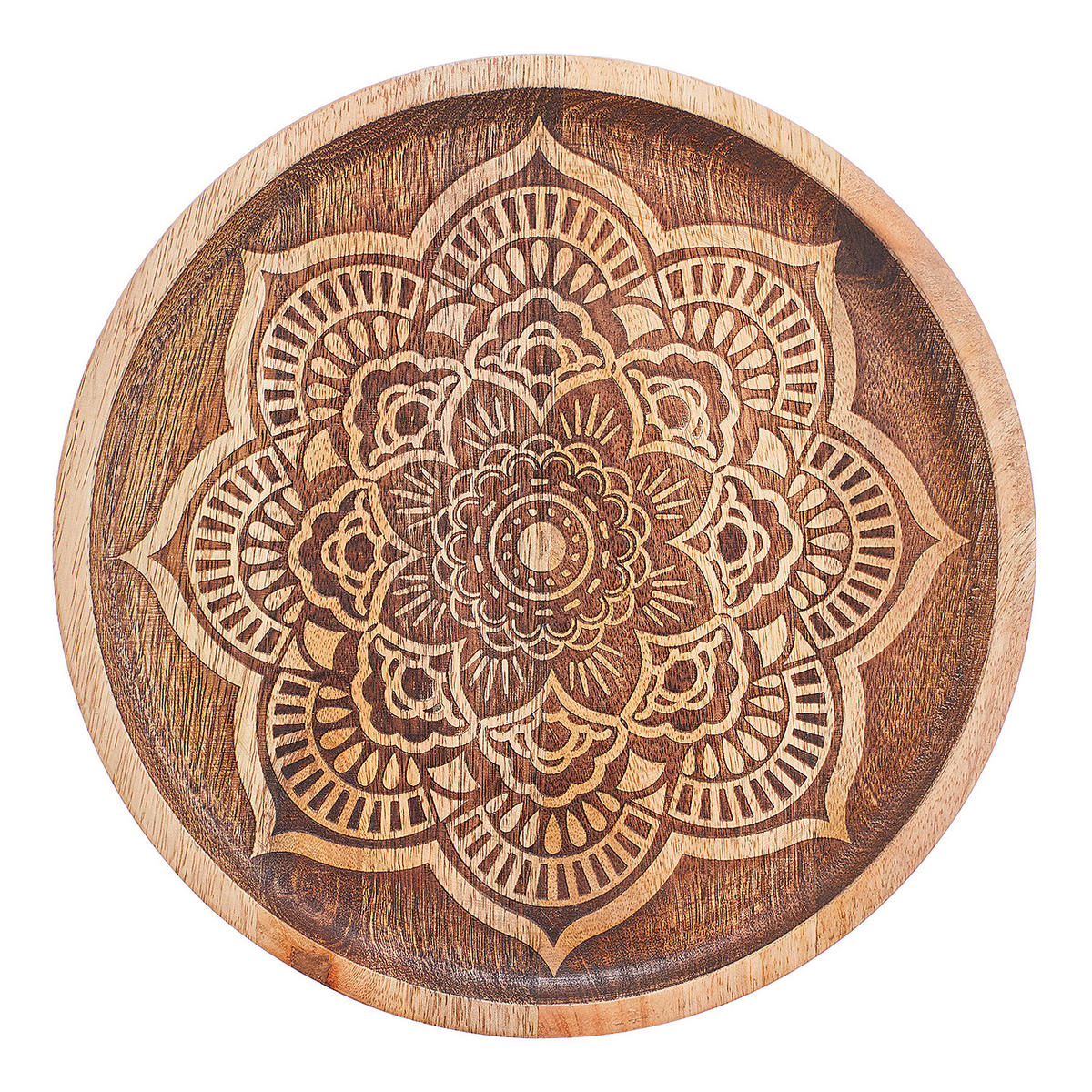 DEKOTELLER Mehendi - Braun, Holz (2.5cm) - Butlers