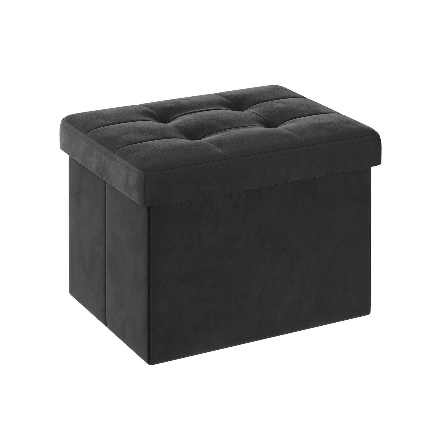Hansiro Sitzbank Schwarz 41x31x31 cm
