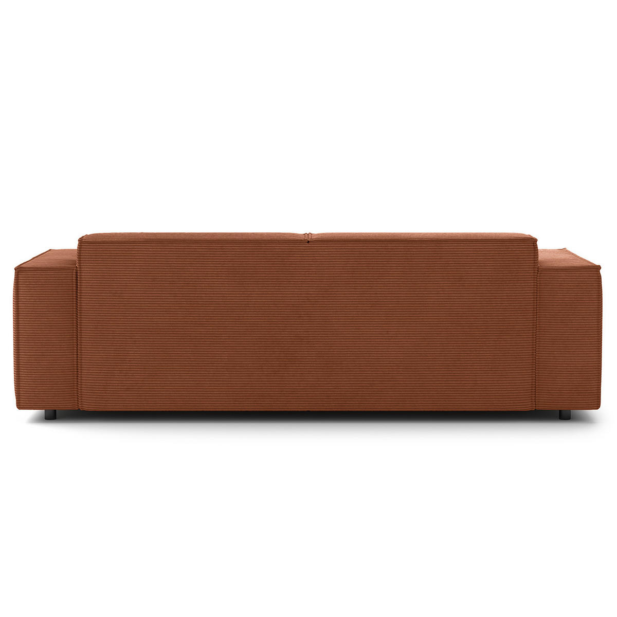 2,5-SITZER SOFA - Braun, Textil (223/70/96cm) - home24