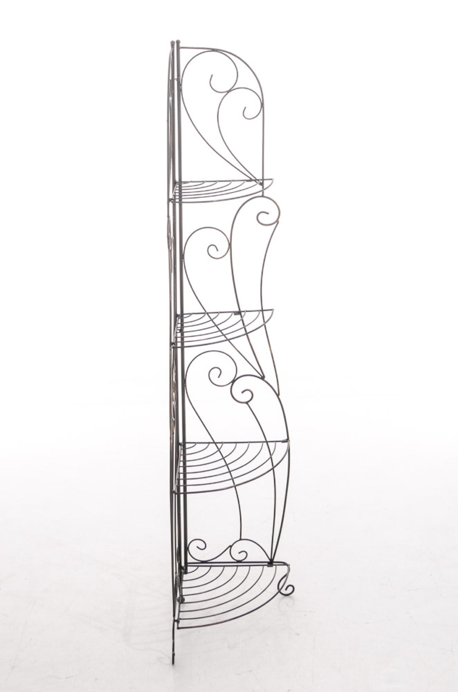 Thumbnail - TPFGarden Standregal, Braun, Metall, 40x154x30 cm, Wohnzimmer, ,